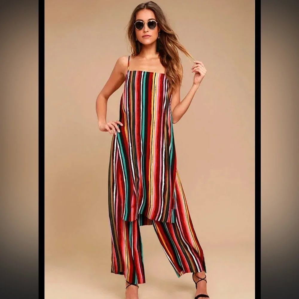 Free People - Ruby Multi Striped Tunic Top - Size Small - Gently Used!! - Picture 2 of 10